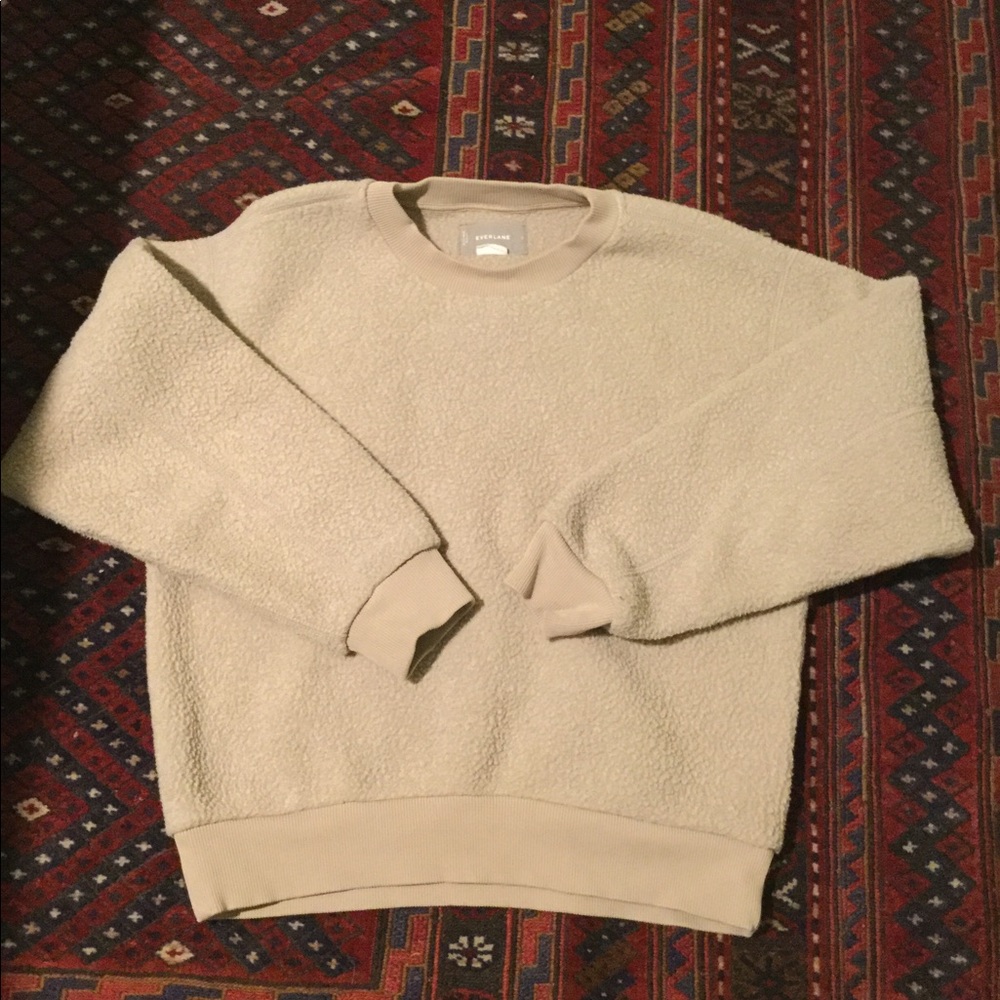 Everlane ReNew Fleece Oversized Sweatshirt, S